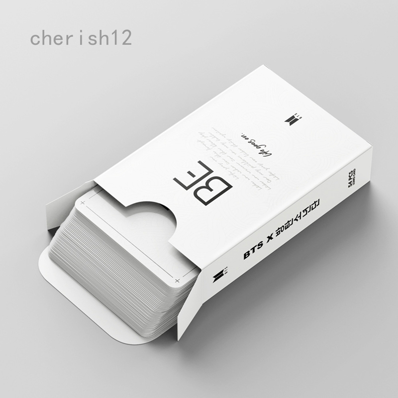 Venda A Quente Cartão Kpop " BE " lomo 54pcs/pack Papelaria em Oferta na Shopee