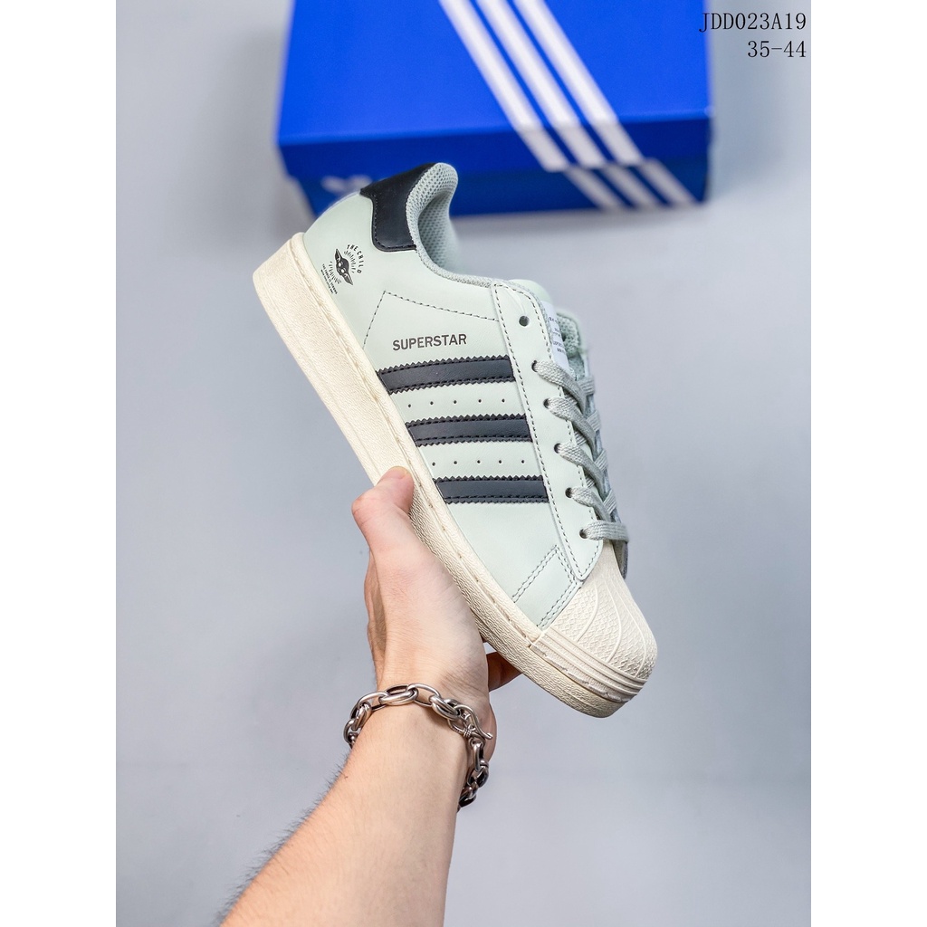 Adidas Superstar Clover Original Super Macio EVA Azul Caixa De