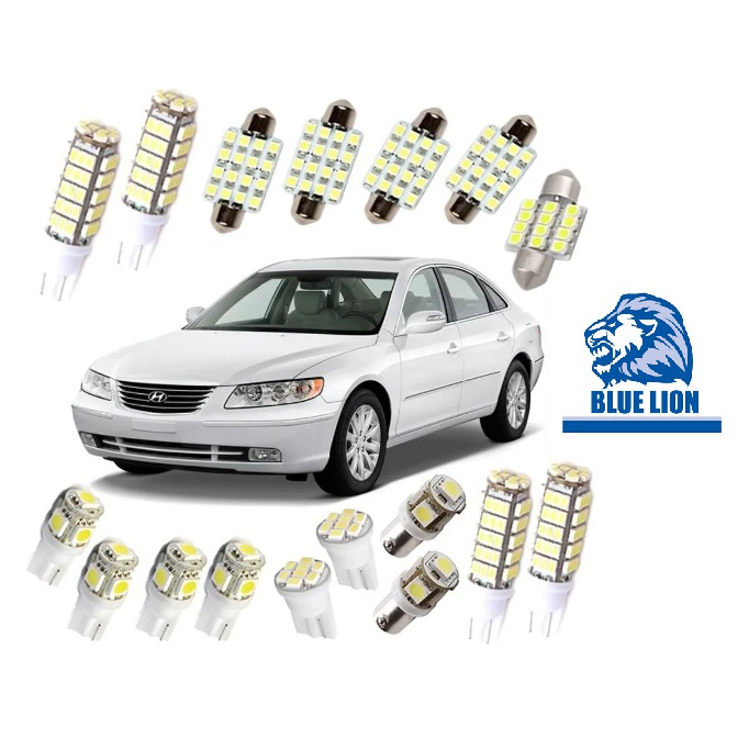 kit de lampada led Hyundai Azera super branca t10 carro automotivo em Oferta na Shopee