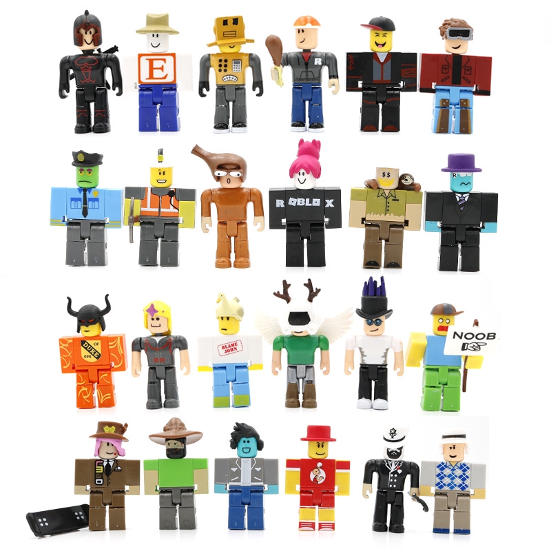 Nova 24 Pcs Set Roblox Jogos Action Figure Toy 8 Cm Colecao Boneca Criancas Presentes Do Feriado Brinquedos Shopee Brasil - swat colete roblox