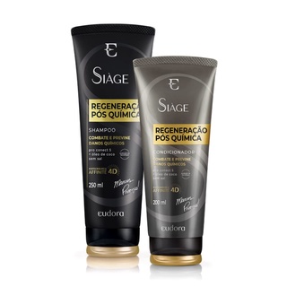 Kit Siàge Eudora Regeneração Pós Quimica shampoo + condicionador