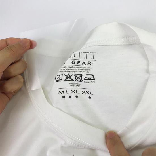 Etiqueta composição Gola nuca roupas confort | Shopee Brasil