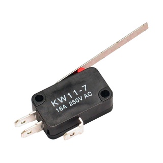 Chave Micro Switch KW11-7 3T 16A Haste 60mm