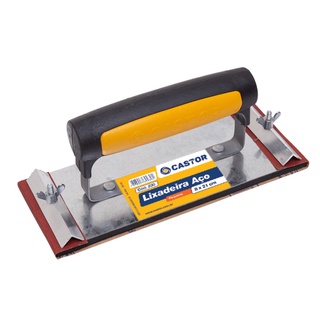 Lixadeira manual aço 08x21cm - Castor em Oferta na Shopee