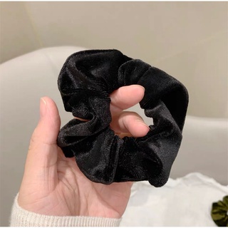 kit12 unidades Scrunchies de Veludo elástico de cabelo DIVERSAS CORES