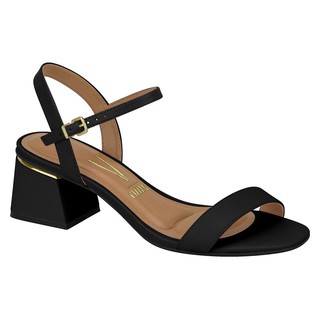 Sandalia De Salto Grosso Vizzano Original Varias Cores
