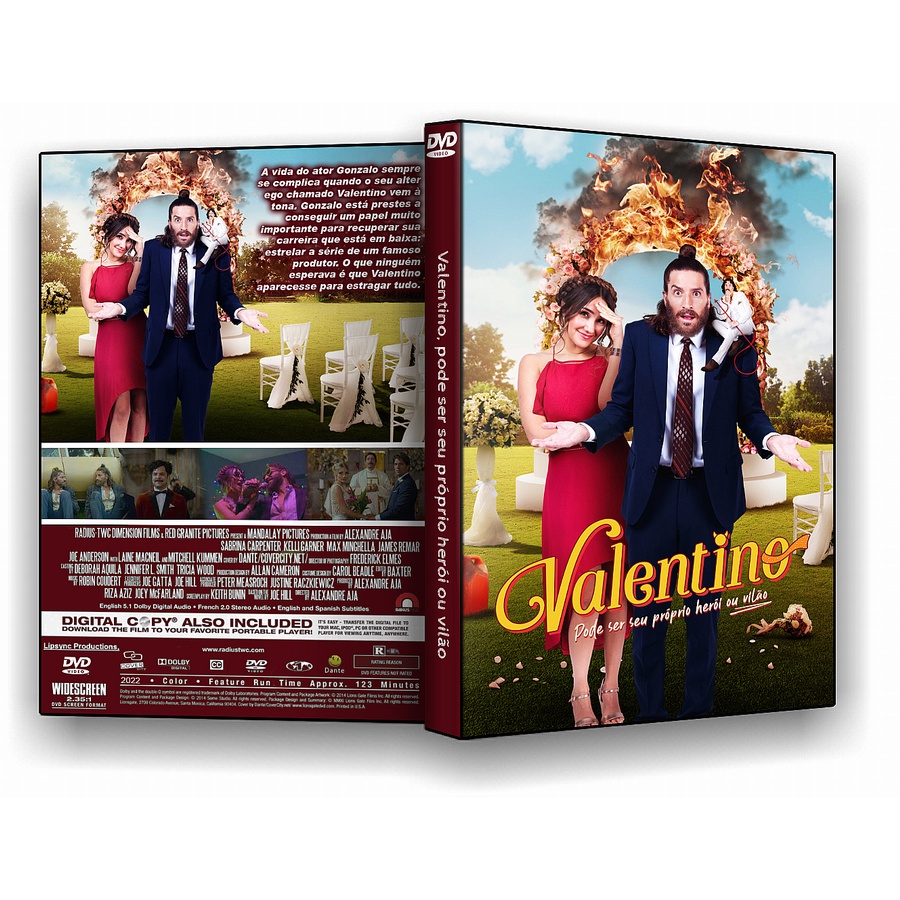 Dvd Valentino, Pode Ser Seu Próprio Herói Ou Vilão