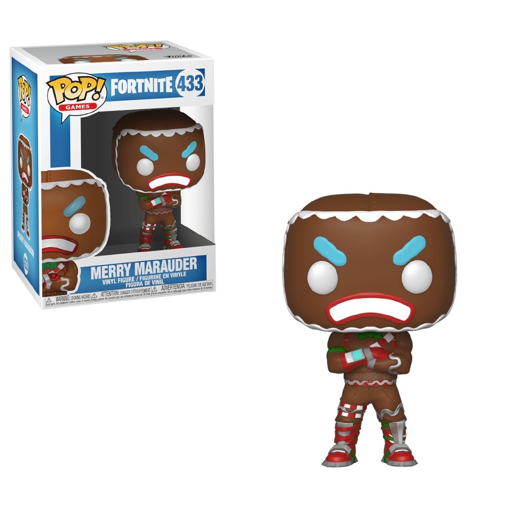 Funko Pop Games Fortnite - Merry Marauder 433 Novo Original