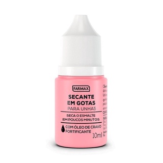 Farmax Secante em Gotas para Unhas Com Óleo de Cravo Fortificante - 10ml