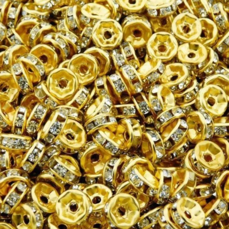 Rondela De Strass - 6mm - 200 Peças Promoção em Oferta na Shopee