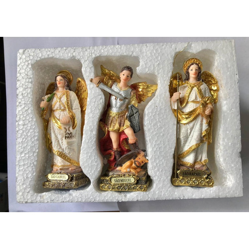 Imagem Dos 3 Arcanjos São Miguel, São Gabriel E São Rafael