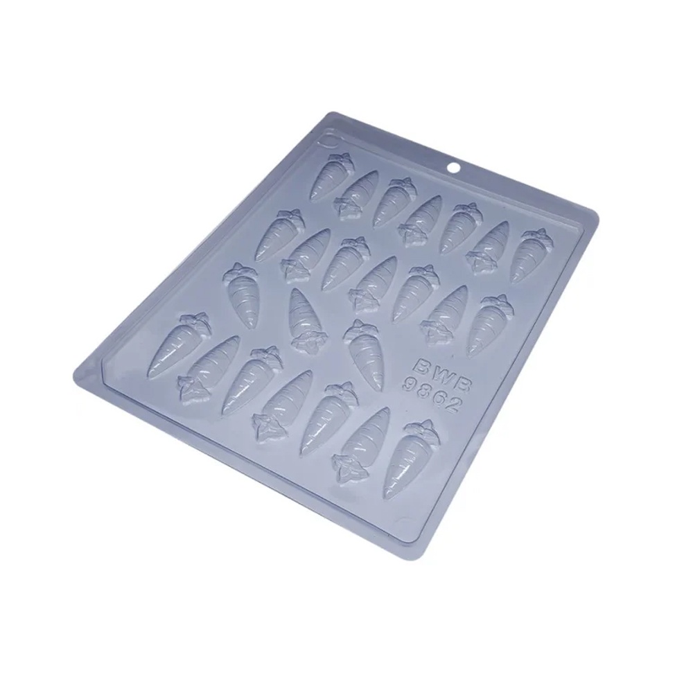 Forma de Acetato Aplique Cenouras Cód. 9862 BWB Rizzo - Home & Living