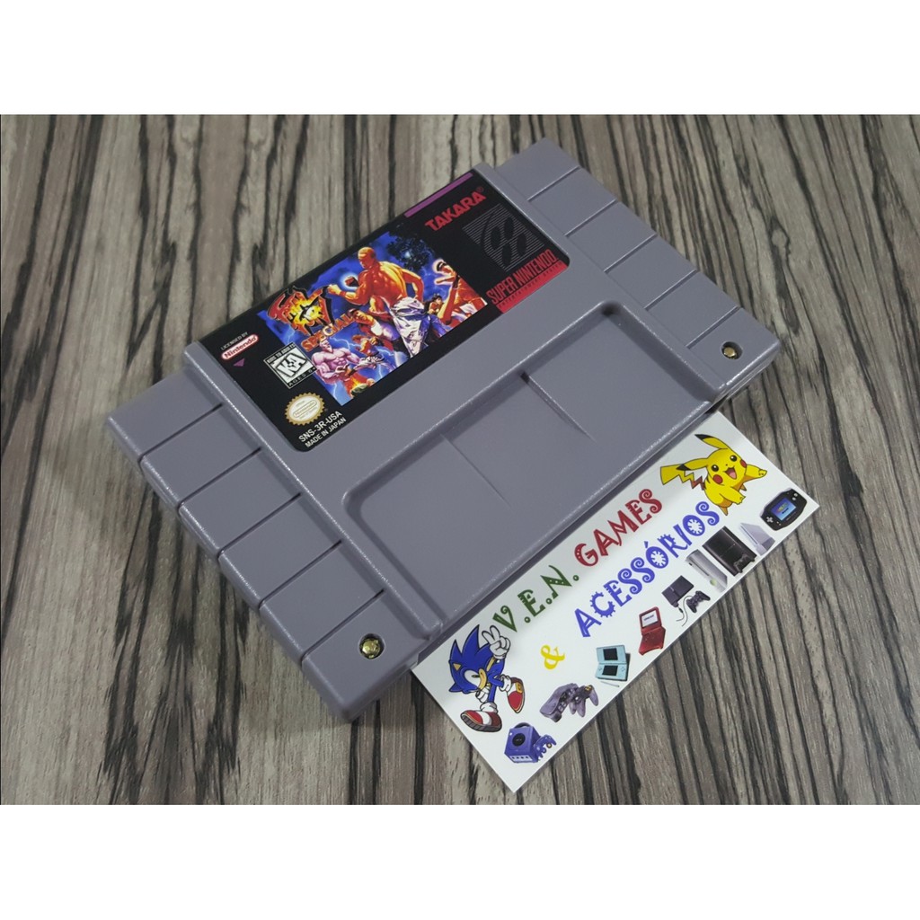 FATAL FURIA SPECIAL P/ SUPER NINTENDO + GARANTIA!!!!