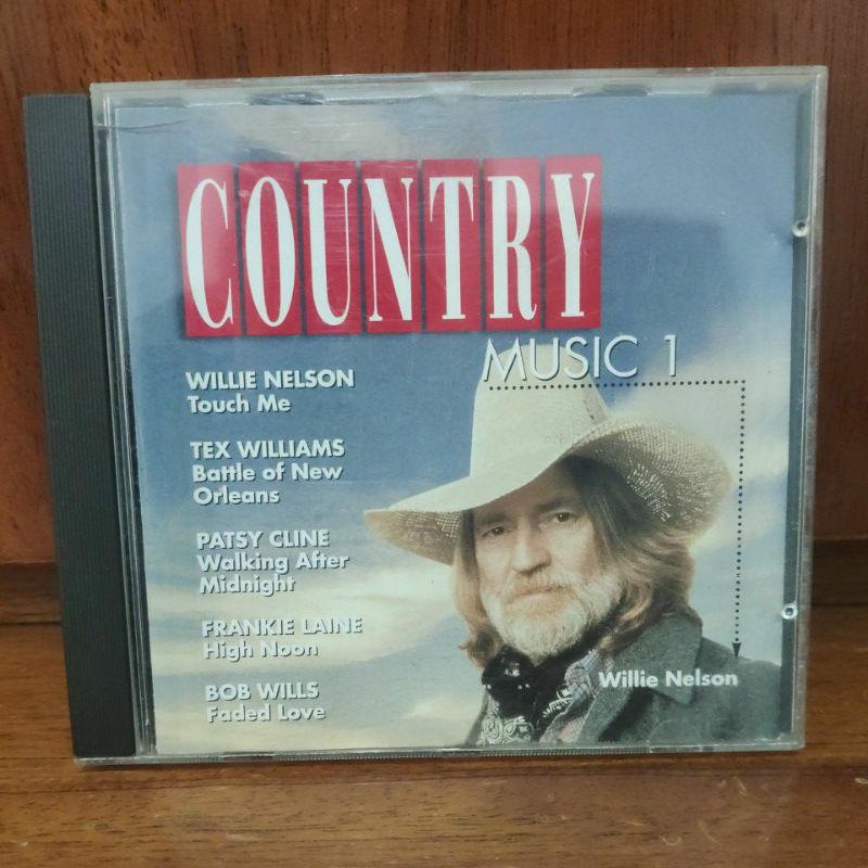 CD: Country Music 1 - Willie Nelson. | Shopee Brasil