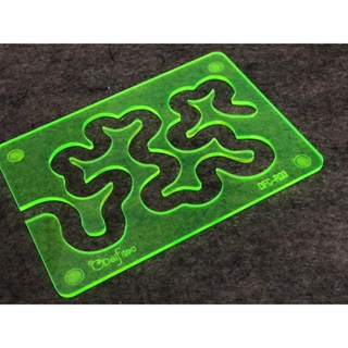Régua Gabarito Quilt Livre Labirinto Caminho de Bebado RQ3 Grande em Oferta na Shopee