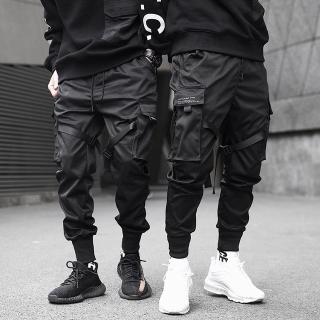 calça cargo masculina estilo jogger