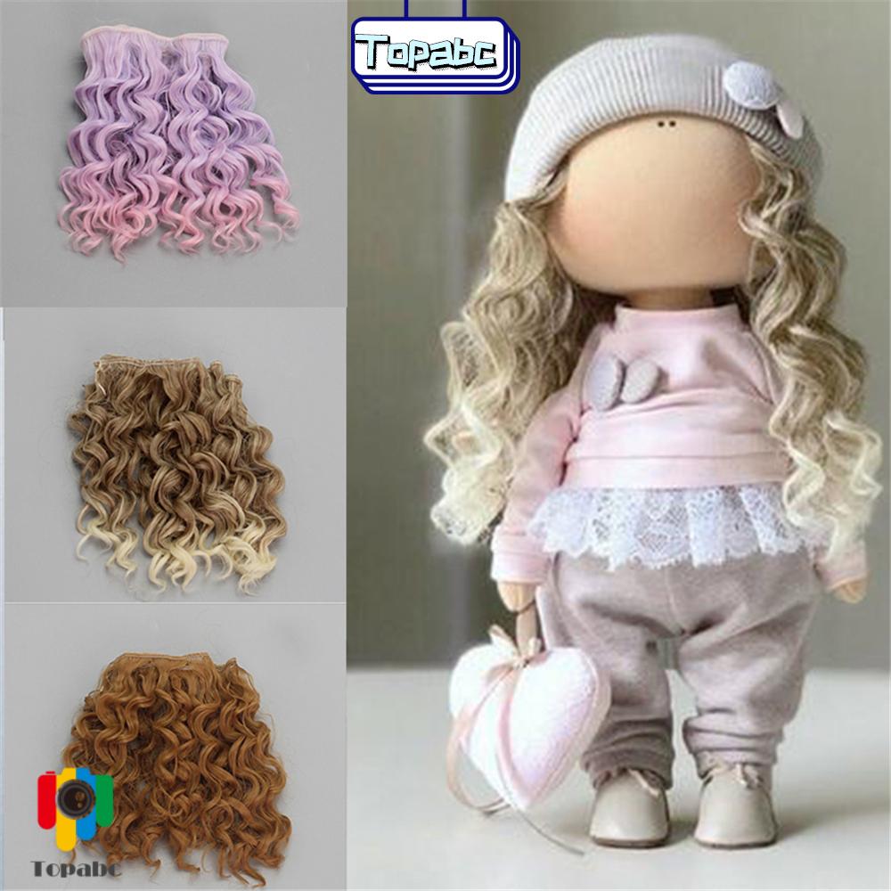 Abc 15x100cm Acessório De Cabelo De Boneca Cacheado / Alta Resistência 1 / 6 / 1 / 4 / 1 / 3 Mini em Oferta na Shopee