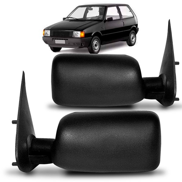 Retrovisor espelho Uno prêmio elba fixo 88 89 90 91 92 93 94 95 96 97 98 99 2000 2001 2002 2003 2004