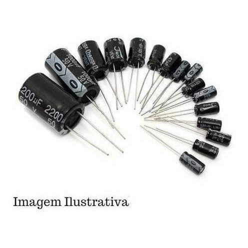 100 X Capacitor Eletrolítico Radial 1000uf X 25v 105ºc 10x20