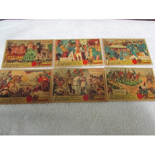 Estampas Eucalol Série 158 - Fatos Decisivos Na História