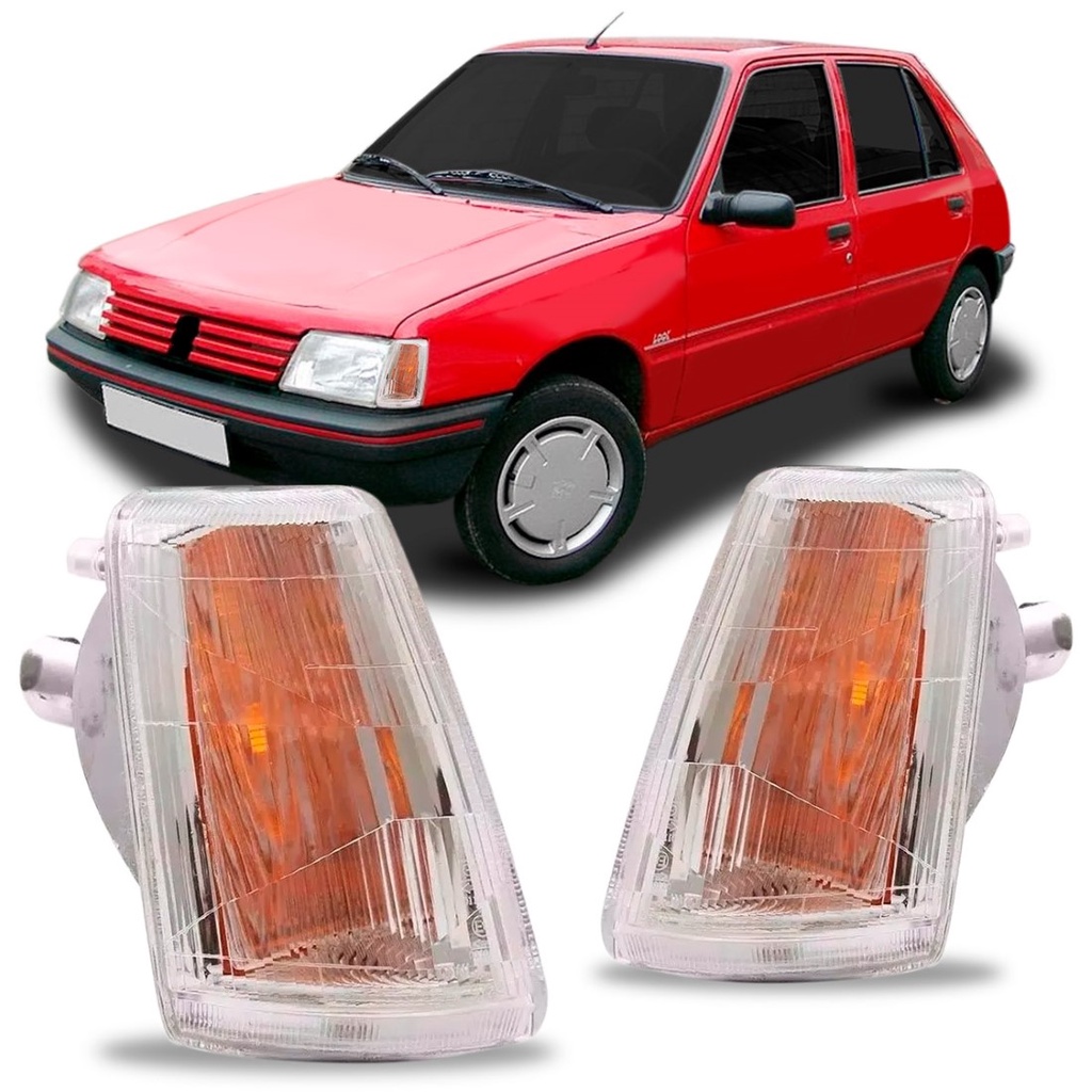 Pisca Seta Peugeot 205 1990 1991 1992 93 1994 Sedan Cristal em Oferta na Shopee
