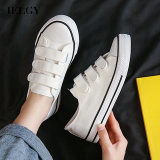 IELGY Sapato Feminino Confortável De Tecido Com velcro