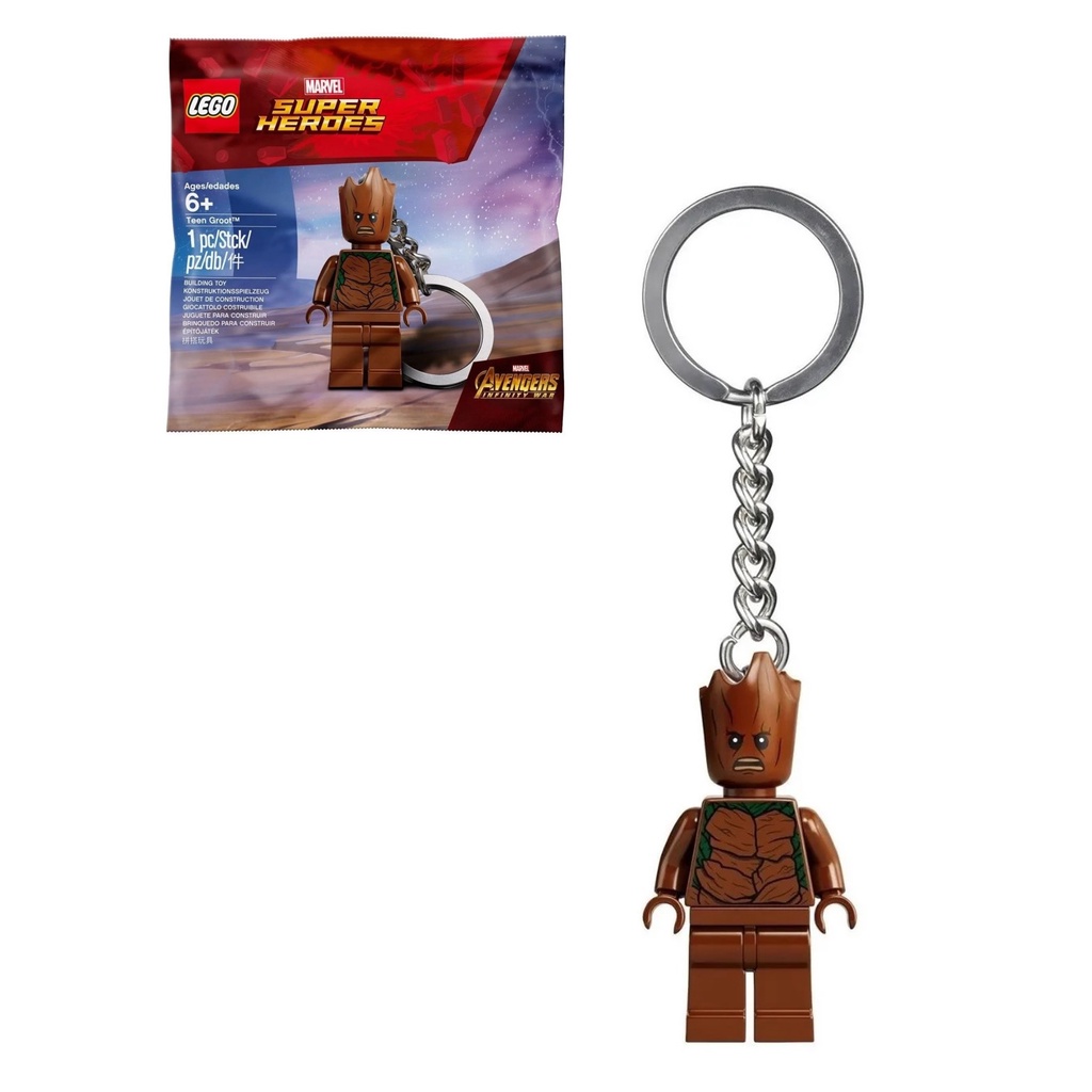 Lego 5005244 - Chaveiro Teen Groot - Lego Marvel Super Heroes