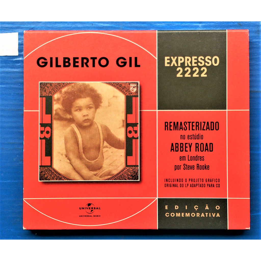 Cd Gilberto Gil - Expresso 2222 - Ed. Comemorativa - Cd Lacrado