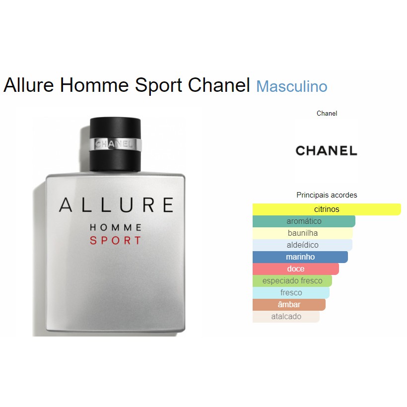 allure chanel sport homme