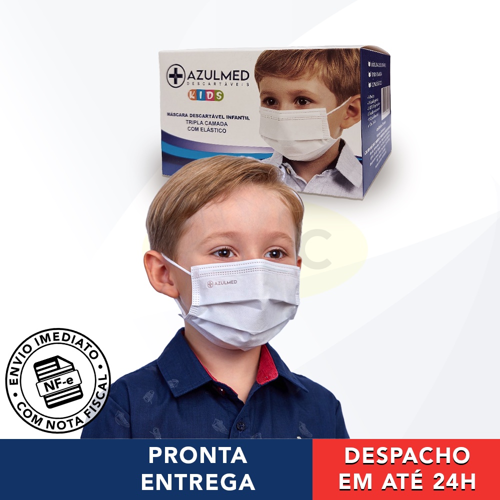 Máscara Descartável Azulmed: Onde Comprar | BuscaProdutos
