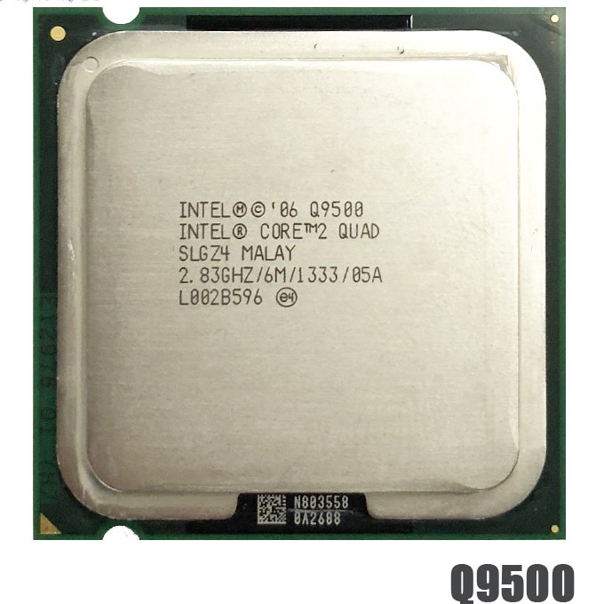 Intel core 2 quad q9500 сколько памяти поддерживает