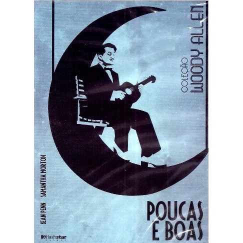 DVD Poucas e Boas | Woody Allen | Sean Penn | Romance Jazzístico | cinema autoral | Original Lacrado