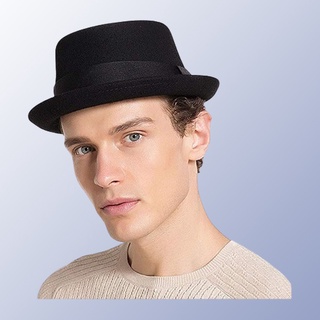 Chapéu Pork Pie Preto Visual Breaking Bad Mars Chapeu Unissex