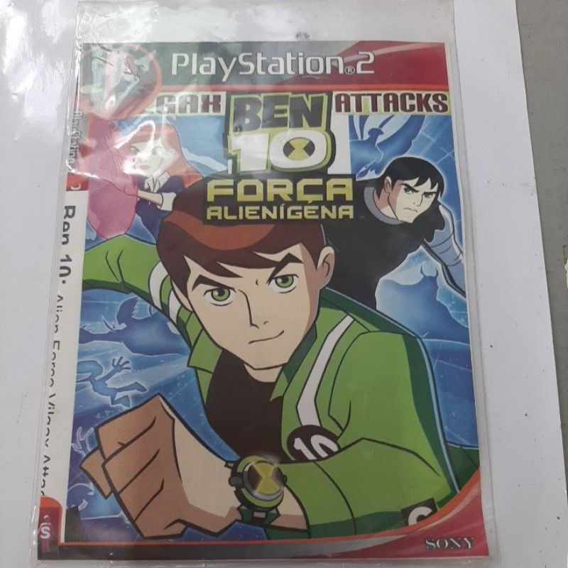 ps2 ben 10 força alienigena raridade | Shopee Brasil