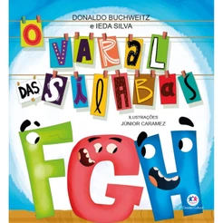 Livro - O varal das sílabas - F, G e H