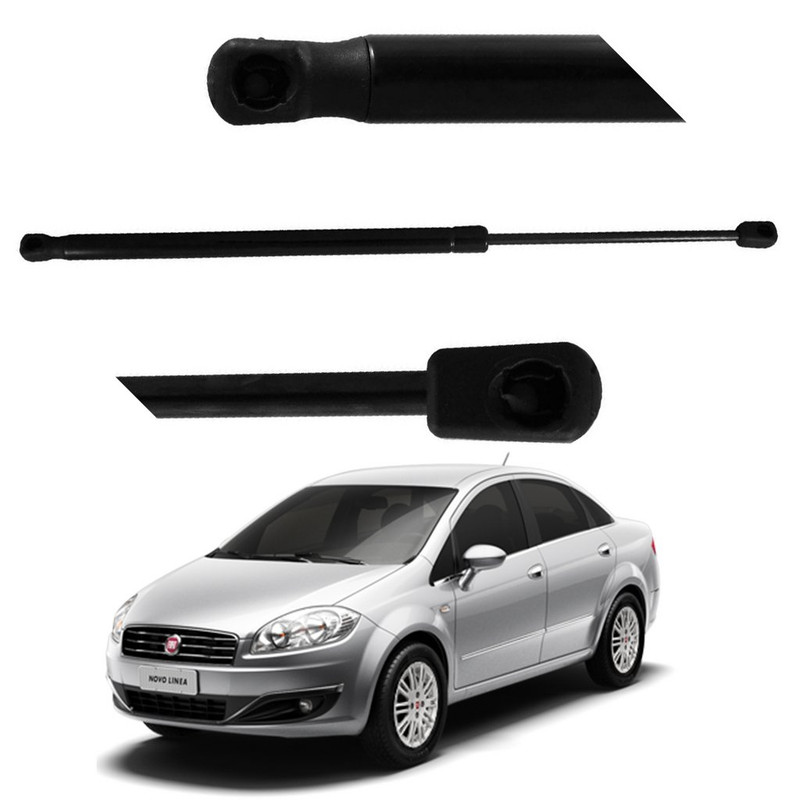 Par Amortecedor Tampa Traseira Porta Malas Fiat Linea 2009 Em Diante em Oferta na Shopee