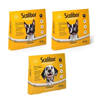 2 Coleiras Scalibor P 48cm 1 Scalibor G 65cm Leish msd em Oferta na Shopee