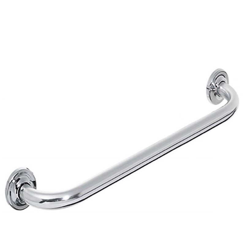 Alça de Apoio Banheiro Inox 60cm Idoso Cadeirante Deficiente Acessibilidade