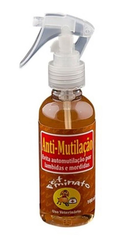 Spray Anti Mutilação Cachorro Pet Lamber e Morder sem Parar Cães Petminato 100ml