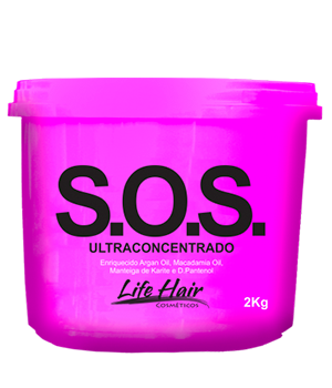 Life hair Máscara SOS Reconstrução 2kg