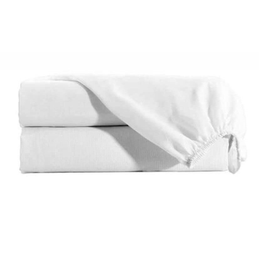 Lençol Avulso Casal Superking Branco 100% Algodão Percal 150 Fios