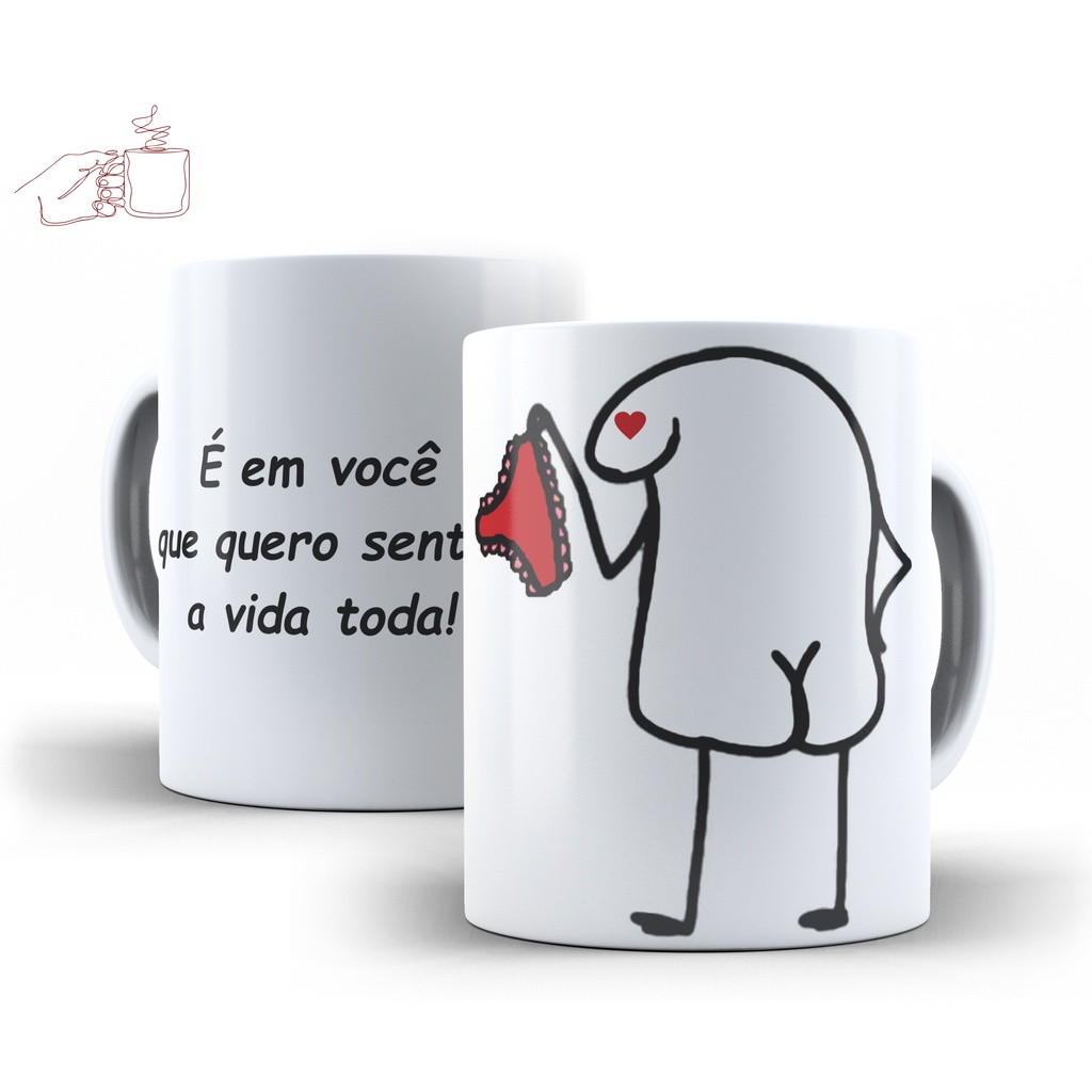 Estampa Caneca MEME BONECO PALITO com frase QUANTA HUMILHAÇÃO POR UMA  DIPLOMA (Sublimação) 