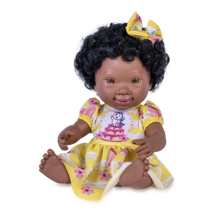 Boneca Coleção Down Menina Negra Cotiplas