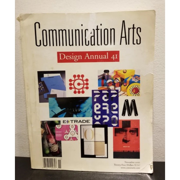 Livro Communication Arts Design Annual 41 - Novembro 2000 Arte Anual Propaganda Colagem Decoração