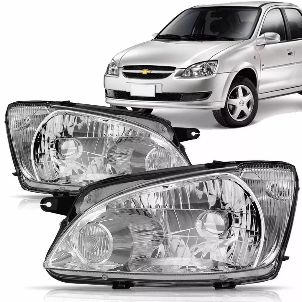 Farol Dianteiro Classic Chevrolet 2011 2012 2013 2014
