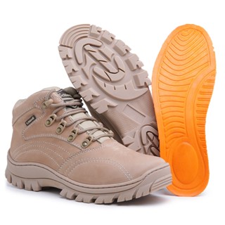 Bota Militar Unissex Em Couro Legitimo 970 Cores Trilha Esportes Atacador Sola Borracha em Oferta na Shopee