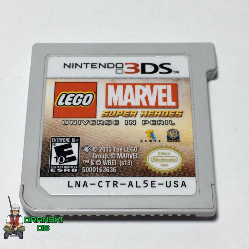Lego Marvel Super Heroes Universe In Peril 3DS (só o cartucho)