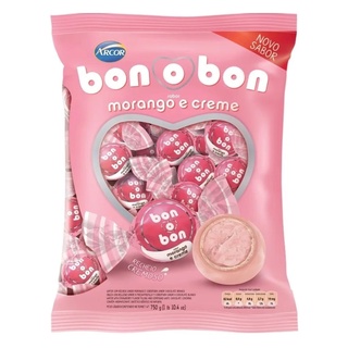 BOMBOM ARCOR BON O BON PACOTE COM 750g