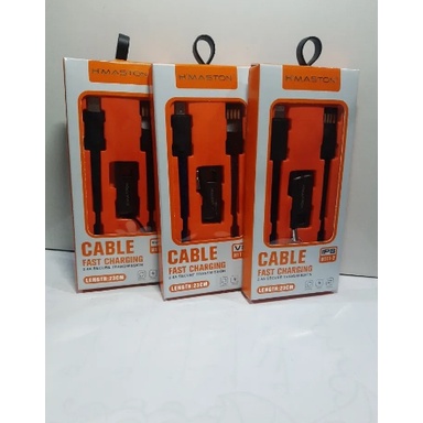 Cabo Usb Chaveiro 23Cm Turbo H´MASTON H111-1 V8