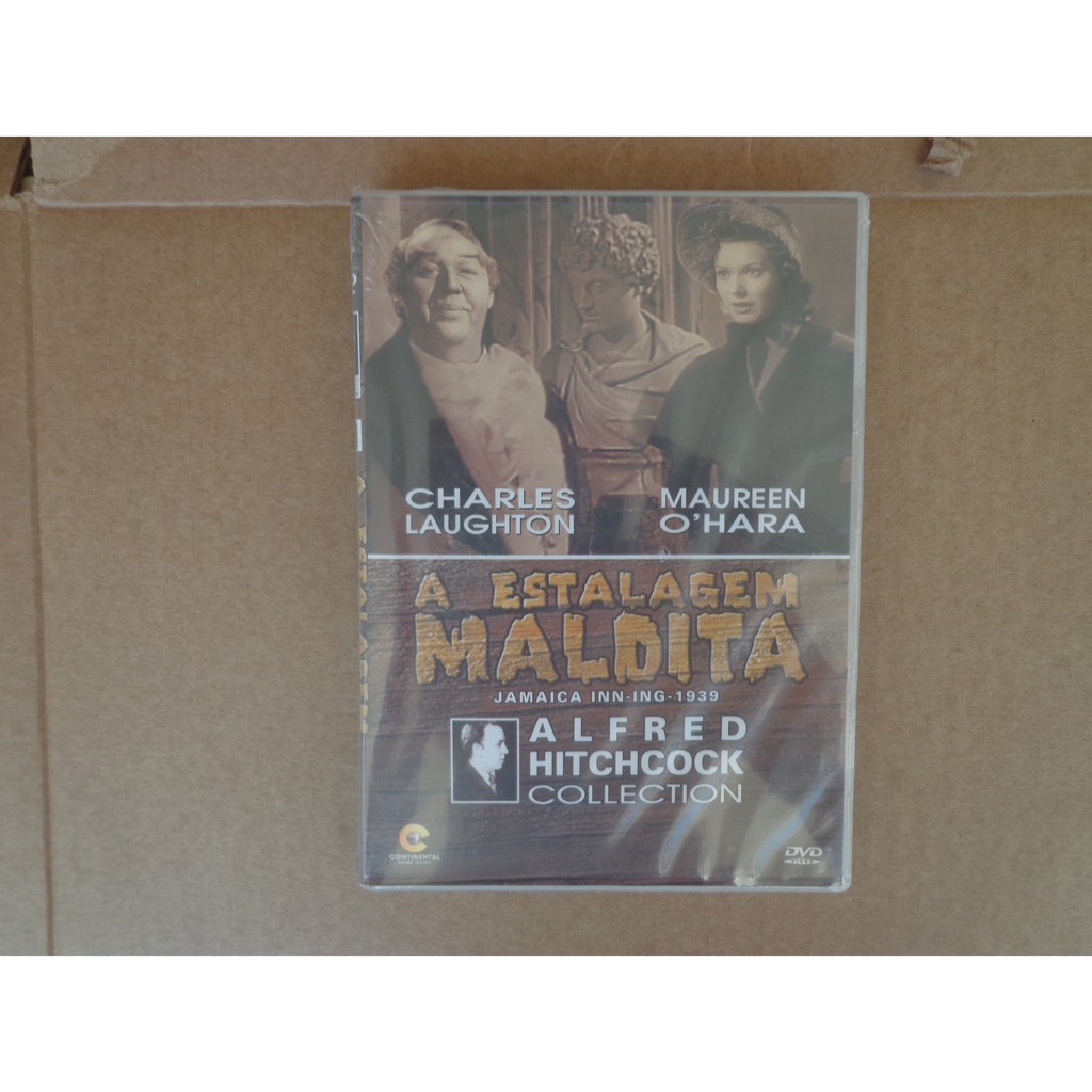 A estalagem maldita Hitchcock Dvd Original lacrado - clássico